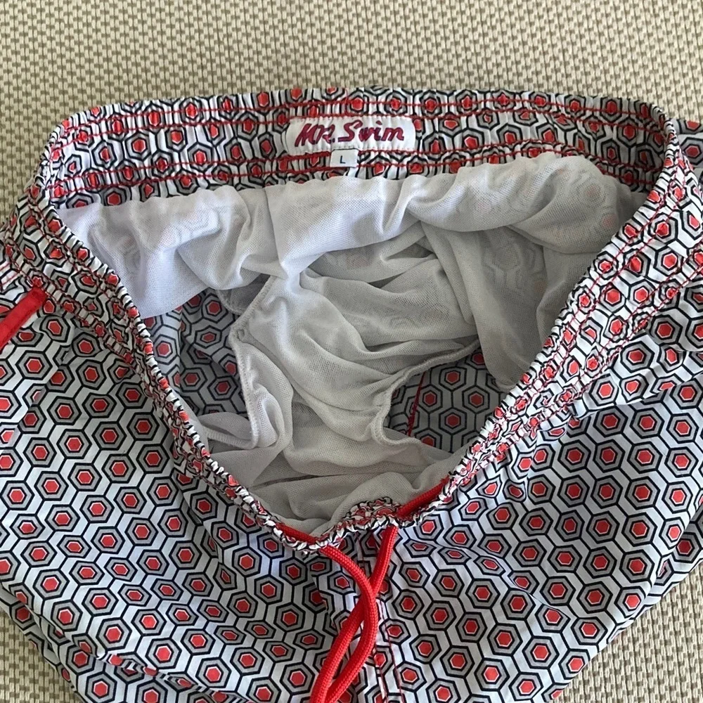 Mr.Swim bold red